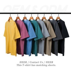High Quality 100% Cotton T Shirt Low Moq Oem Men's Blank O-neck T-shirt With Custom Printing - Image 5
