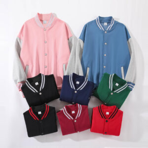 Simple Fashion Winter Jacket Men 2023 New Arrival Autumn Varsity Letterman Jackets Custom - Image 3