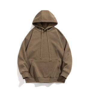 Plus Size Oversized Hoody High Quality Men's Puff Printing Hoodies Unisex Custom Logo - Image 2
