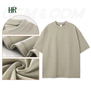 Top Quality 100% Cotton Men T-shirt With Printing Custom Your Brand Logo T Shirt Men Graphic Tees Shirt Women Oversize White Tee - Image 3