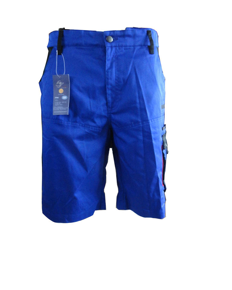 Men's Cargo Shorts and Cargo Shorts for Men Waterproof Woven Plain Dyed Accept Customer Logo OEM Polyester / Cotton Mid Blue