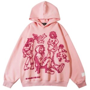 Hot Sale Men Good Quality 100% Polyester Custom Logo Print Cotton Unisex Sweatshirts Pullover Men's Hoodies - Image 2