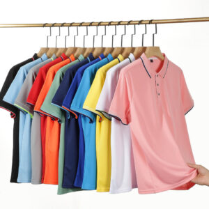 Bulk Wholesale Clothes Manufacturer Men Custom Polo T-shirt 62%Polyester 38%Rayon Custom Men's Polo Shirts with Embroidery logo - Image 1