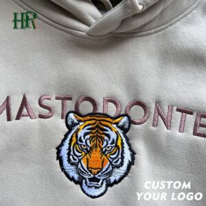 High Quality Heavy Weight Cotton Men's Hoodies Sweatshirts Embroidery Oversized Hoodie Unisex Custom Hoodies - Image 3