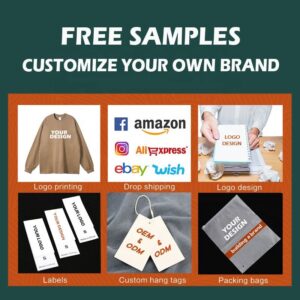 Wholesale No Label T Shirts Heavyweight Streetwear Long Sleeve 100% Cotton Oversized Unisex 280 Gsm T-Shirt - Image 4