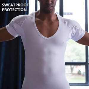 The Sweat Proof Pad Will Stop Yellow Antiperspirant and Deodorant Stains From Ruining Your Shirts Sweat Proof Undershirt T Shirt - Image 6