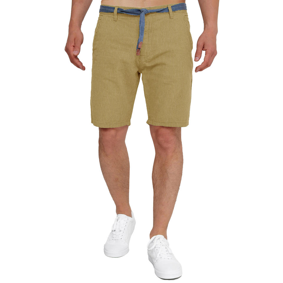 Men's Summer Casual Loose Straight Leg Shorts Men's Casual Stripe Outdoor Pants Fitness Beach Pants