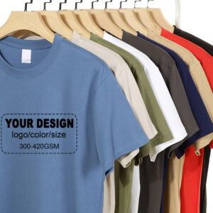 Hot Sell Wholesale Custom Unisex Tshirt High Quality Drop Shoulder Round Neck Oversized Men Tshirt - Image 7