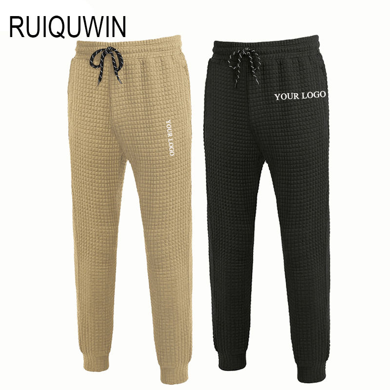 RUIQUWIN Wholesale High Quality Premium Mens Trousers Jogger Casual Customized Colo Sports Pants for Men