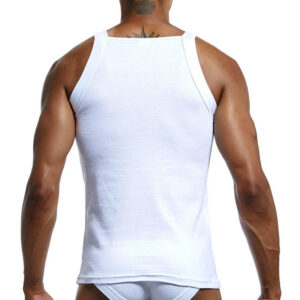 King Mcgreen Star Sleeveless Top Tank Top Breathable Slim Vest Casual Cotton Men Solid Color Slim Fit Tank Fitness Tank Top - Image 6