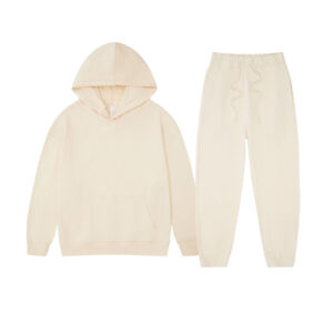 Two Piece Sweatpants and Hoodie Set Unisex Custom Essentials Hoodie Men 's Regular Sleeve Pullover - Image 3