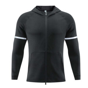Custom Logo Blank Polyester Sports Hoodies Men Gym Wear Hight Quality Design Gym Hoodie Jacket - Image 1