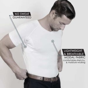 The Sweat Proof Pad Will Stop Yellow Antiperspirant and Deodorant Stains From Ruining Your Shirts Sweat Proof Undershirt T Shirt - Image 5