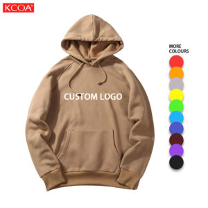 Custom Puff Printing Embroidery Logo Men'S Hoodies High Quality 100% Cotton Unisex Hoodie for Men - Image 1
