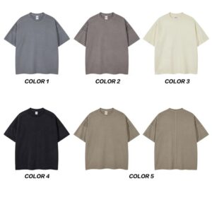 High Quality Blank O-neck T-shirt Logo Printing 100% Premium Cotton Custom T Shirt Printed Men Tshirt - Image 6