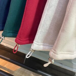 Wholesale Custom Printed Logo Sweatpants 100% Cotton Plain Fleece Mens Jogger Pants - Image 3