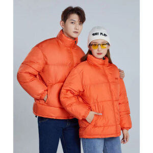Men's Warm Custom Logo Black Winter Puff Outerwear Outdoor Men Bubble Puffer Jacket - Image 4