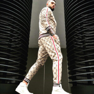 New Men's Sportswear Trousers + Jacket Fitness Men's Suit Jogger Casual Streetwear Fashion Men's Clothing - Image 6