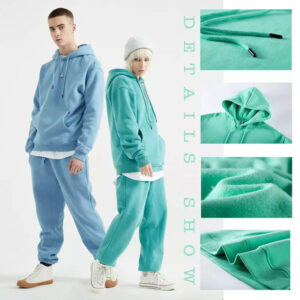 Fashion 330gsm Cotton Unisex Hooded Pullover Sweatshirt Plain Men Hoodies Custom Printed Embroidery Sublimation Blank Hoodies - Image 2