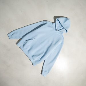 Thick Fleece Lined Pullover Men Vintage Hoodie Sweatshirt High Quality Custom Factory - Image 5