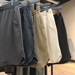 Custom Wholesale Shorts Embroidery Logo High Quality Patchwork Sports Running Shorts Oversized Mens Shorts - Image 2