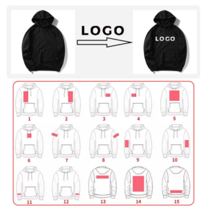 Custom Puff Printing Embroidery Logo Men'S Hoodies High Quality 100% Cotton Unisex Hoodie for Men - Image 5