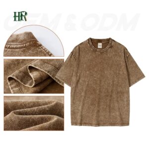 100% Cotton 270 Grams Plain Children's Custom Logo Kids T Shirts for Boys and Girls - Image 3