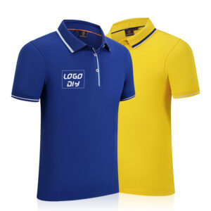 Premium Quality Combed Cotton Polyester Fabric Golf Polo Shirts Plain Men's Plus Size Polo t Shirt 10 Colors - Image 1