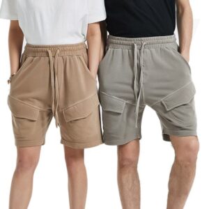 2022 Spring and Summer New Products Washed Casual Loose Sports American Design Senior Men Shorts - Image 1