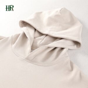 Mens Clothing Manufacturing Custom 100% Cotton French Terry Streetwear High Quality Hoodie Men - Image 5