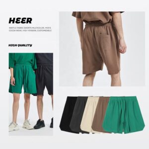 Custom Blank Running Summer Fitness Sports Anti-Wrinkle Multiple Sizes Eco-Friendly Breathable Men's Shorts - Image 3