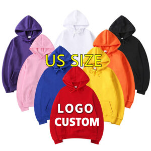 High Quality OEM Plain Heavyweight Fleece Logo Printed Cotton Oversize Custom Unisex Hoodies Mens Plain Hoodies for Winter - Image 1