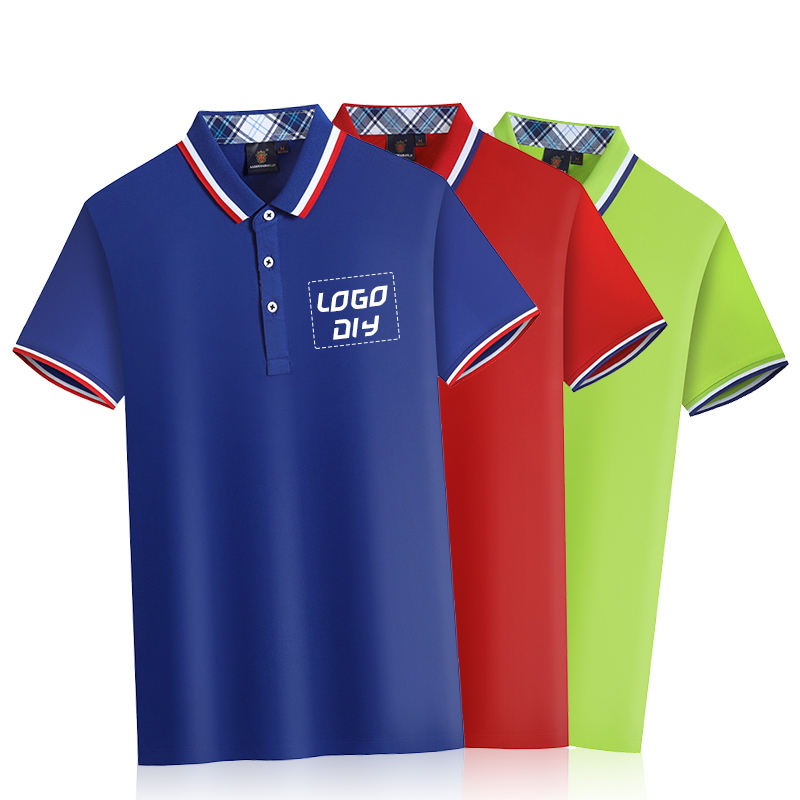 High Quality Custom Brand Short Sleeve Golf T-Shirt Combed Cotton Mens Custom Polo Shirt Youth Polo Shirts