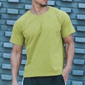 Men 's Fitness Gym T Shirts 2022 Shirt Homme Running Men Designer Quick Dry T-Shirts Running Slim Fit Tops Tees Sport Muscle Tee - Image 3