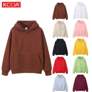 High Quality 500gsm Heavyweight Blank Fleece Hoodies Custom Embroidered Printed Hoodies Sweatshirts - Image 1