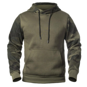 Wholesale Polyester Tactical Pullover Hoodies Spring 2024 Men Stylish Sweatershirt - Image 5