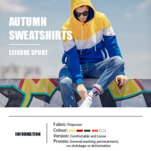 Manufacturer Custom Wholesale Casual Pullover Hooded Sweater Trend Loose Sports Couple Wear - Image 6