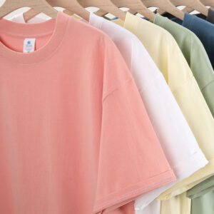 Wholesale 100% Cotton Mens T-shirt Custom Printing Your Logo Oversized T Shirt for Unisex - Image 3