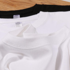 Spring Autumn Full Sleeve T Shirt for Men 270gsm Heavyweight 100% Cotton Anti-Shrink Mens Drop Shoulder Long Sleeve T-Shirts - Image 3