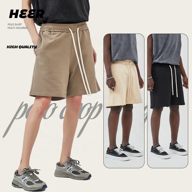 Hot Sale Custom Casual Wear Mens Sweat Soft Pant Cotton Unisex Shorts Slim Sweatsuit Shorts