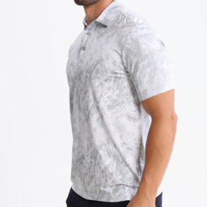 MOQ 1 Pcs  High Quality Custom Your Own Design Logo Polyester Spandex Print Dry Fit Golf Polo Shirts - Image 5
