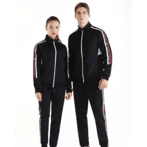 Wholesale Custom Soccer Training Two Piece Set Tracksuit Jogging Zipper Tracksuit Football Tracksuit Men - Image 3