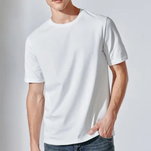 Custom Logo Print Heavy Cotton Graphic T Shirt for Men Oversized Men's T-shirts - Image 5