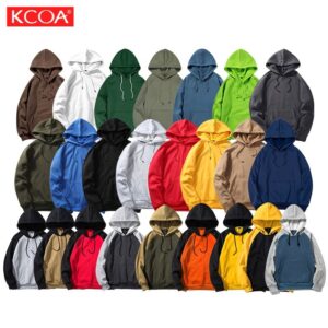 Wholesale Bulk High Quality Sweatshirt 100% Polyester Hoody Custom Fleece Unisex Blank Hoodies - Image 2