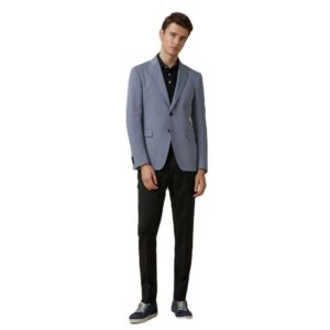 China Manufacturer Casual Men Clothing 100% Cotton Daily Work Slim Fit Blazers Suits - Image 1