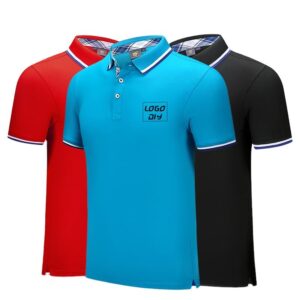 High Quality Custom Brand Short Sleeve Golf T-Shirt Combed Cotton Mens Custom Polo Shirt Youth Polo Shirts - Image 2