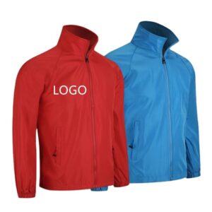 Promotion Cheap Polyester Waterproof Windbreaker Jacket Wind Proof Men's Jackets - Image 2