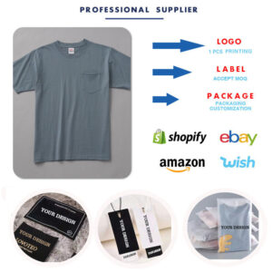 Wholesale High Quality 230 Grams Cotton Oversized Tshirt Blank Plain t Shirt Mens Custom t Shirt - Image 4