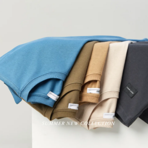 Custom Logo Print Heavy Cotton Graphic T Shirt for Men Oversized Men's T-shirts - Image 3