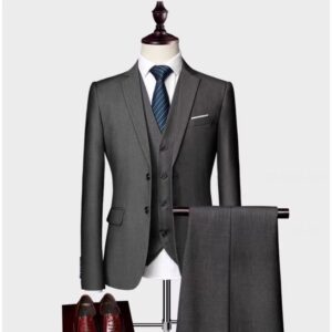 Slim Fit Men's Clothing Jacket and Pants - Image 1